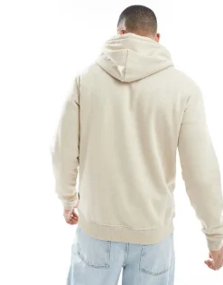 ONLY & SONS Curated Hoodie In Stone For Men Silver Lining -Modern Clothing Shop 207277467 4