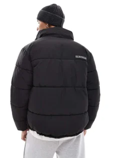 ONLY & SONS Boxy Oversized Puffer In Black For Men -Modern Clothing Shop 207543921 4