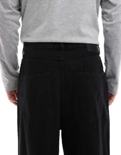 ONLY & SONS Carl Balloon Jean In Black For Men Black Denim -Modern Clothing Shop 207654935 4