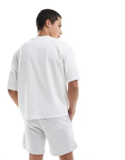 ONLY & SONS Sweat Short In Light Grey Melange For Men -Modern Clothing Shop 207655033 4