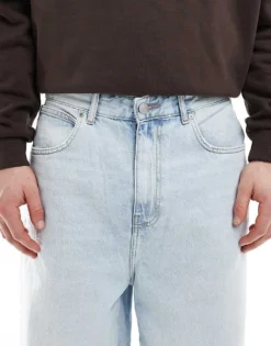 ONLY & SONS Carl Balloon Jean In Light Wash Blue For Men Light Blue Denim -Modern Clothing Shop 207655105 4