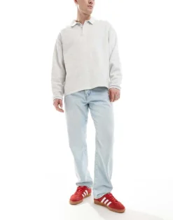 ONLY & SONS Edge Straight Jean In Light Blue Wash For Men Light Blue Denim -Modern Clothing Shop 207655240 1 lightbluedenim 1