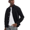 ONLY & SONS Clean Denim Shacket In Black For Men Washed Black