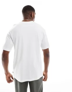 ONLY & SONS Oversized T-shirt With Pancakes Print In White For Men -Modern Clothing Shop 207918072 4