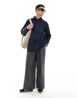 ONLY & SONS Lightweight Coat In Navy For Men Navy Blazer -Modern Clothing Shop 207921965 4