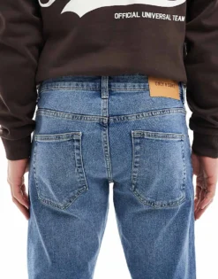 ONLY & SONS Regular Fit Jeans In Light Wash Blue For Men Light Blue Wash -Modern Clothing Shop 208038757 5